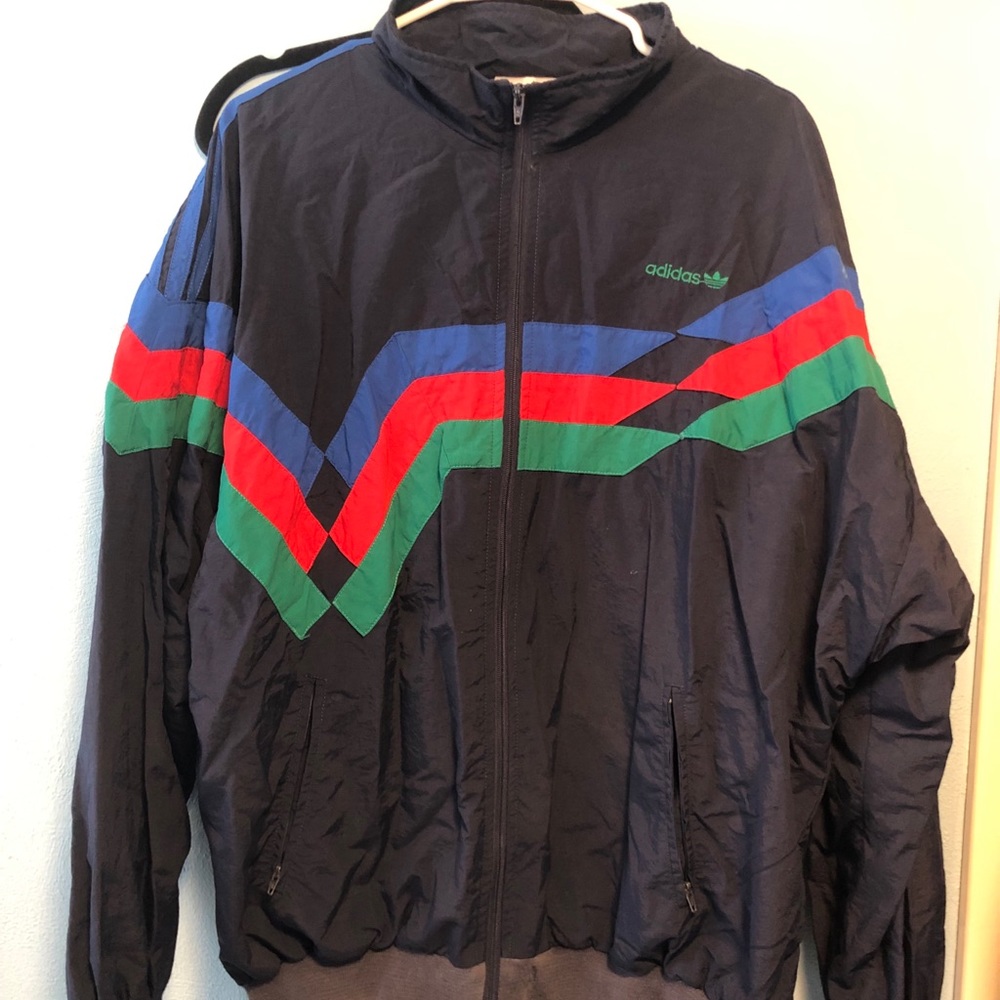 Vintage adidas zip up jacket